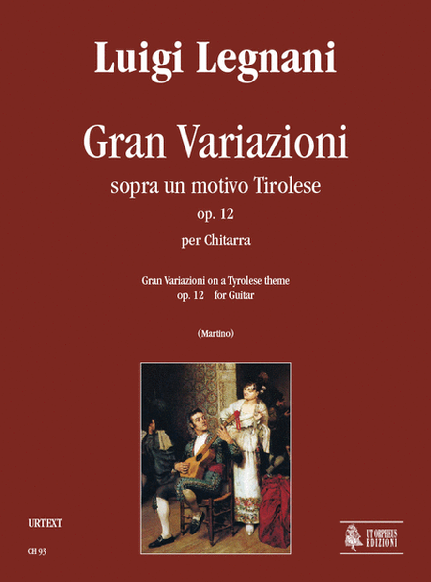 Gran Variazioni on a Tyrolese theme Op. 12 for Guitar image number null