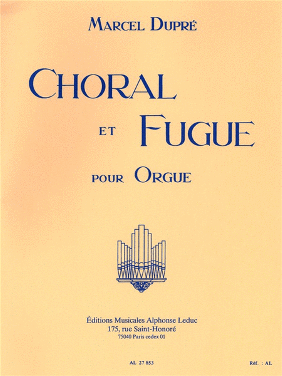 Choral Et Fugue Op.57 Organ scores gallery preview page 1