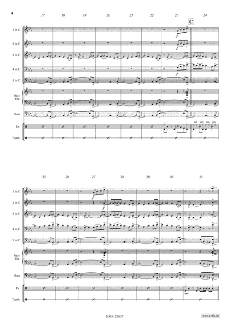 Birdland Birdland Brass Ensemble scores gallery preview page 4