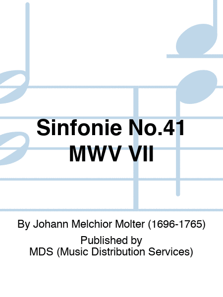 Sinfonie No.41 MWV VII