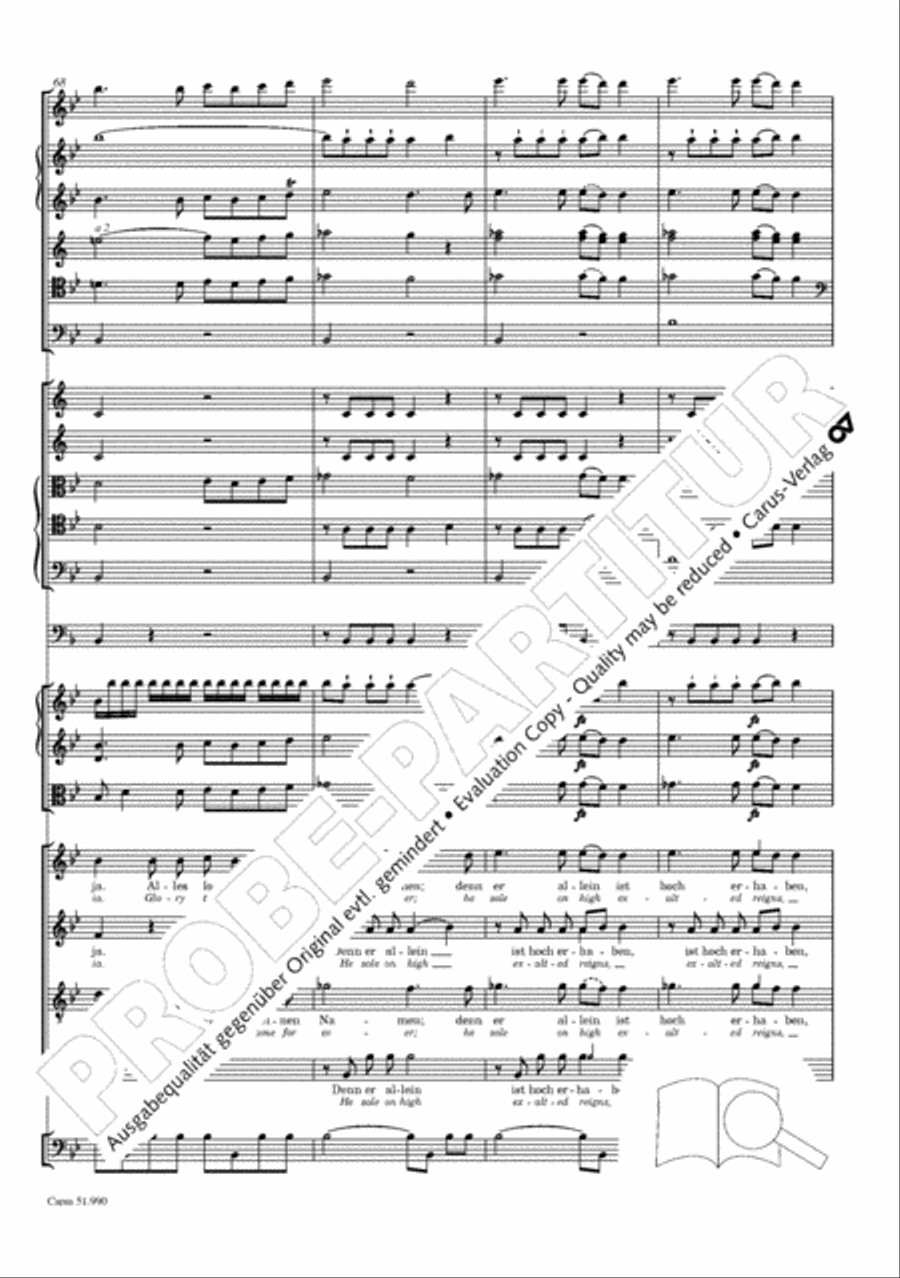 The Creation (Die Schopfung) 4-Part scores gallery preview page 249