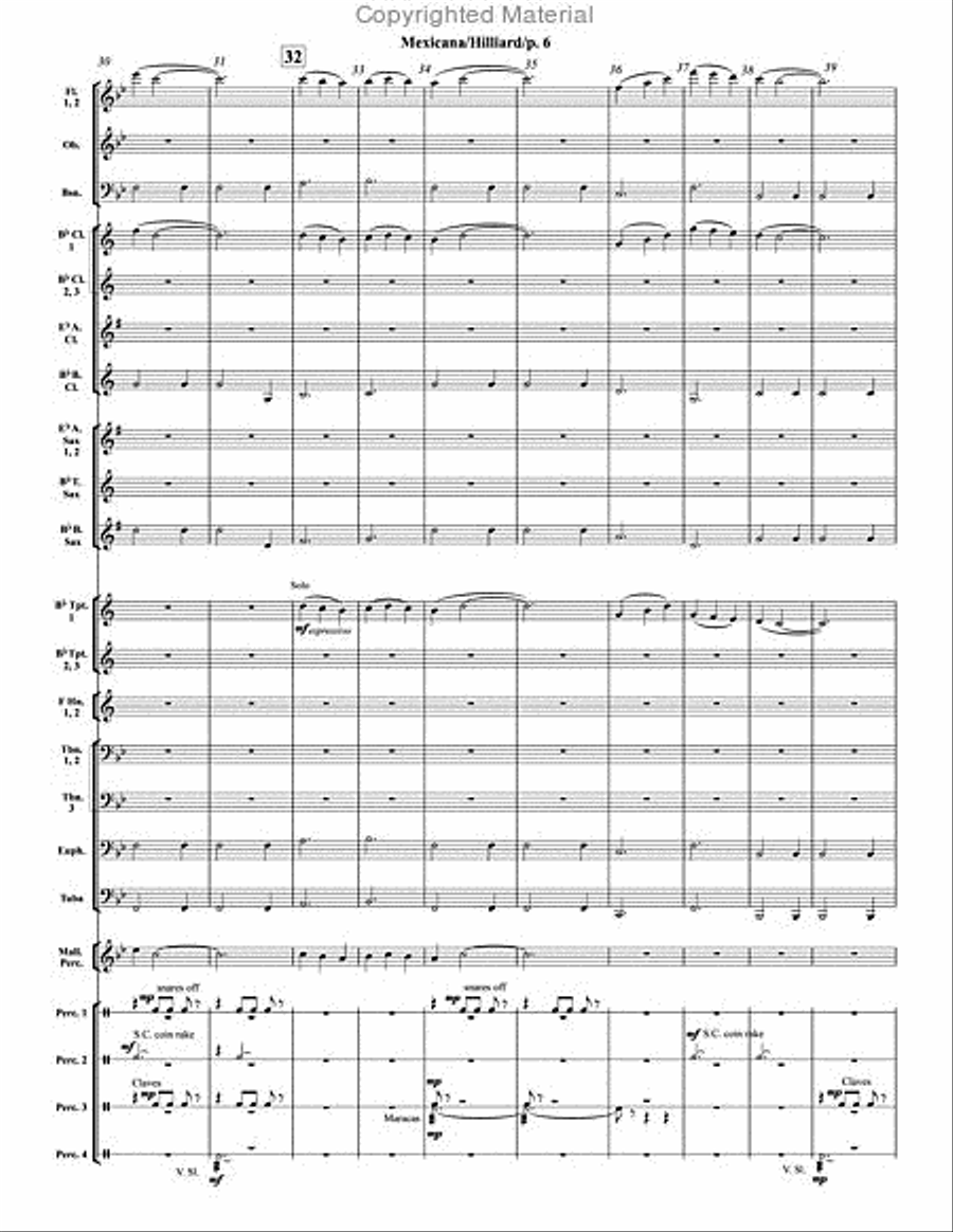 Viva La Mexicana Viva La Mexicana School and Community scores gallery preview page 6
