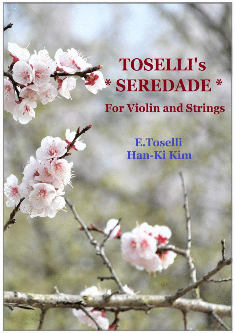 Toselli's Serenade (For S.Vn and Strings) Set of Parts scores gallery preview page 1