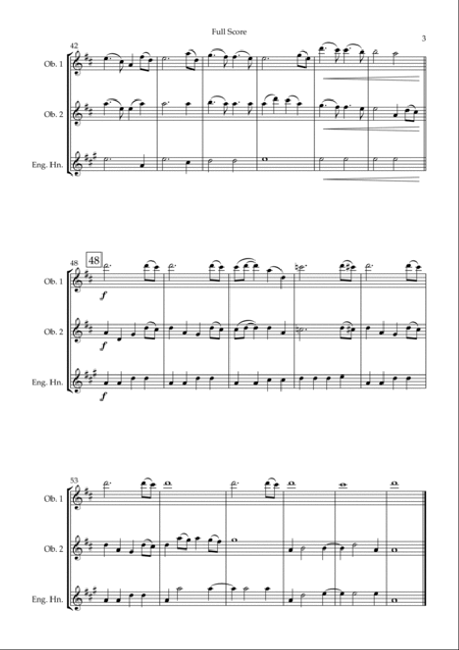 Jurassic Park Iii Woodwind Trio scores gallery preview page 3