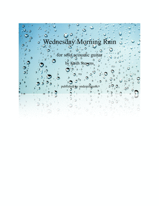 Book cover for Wednesday Morning Rain