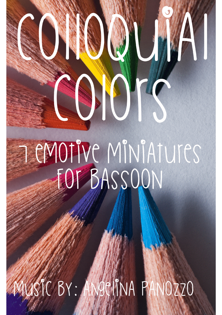 Colloquial Colors for solo bassoon and piano accompaniment Woodwind Duet scores gallery preview page 1