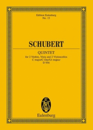 Book cover for String Quintet C Major Op. 163 D 956