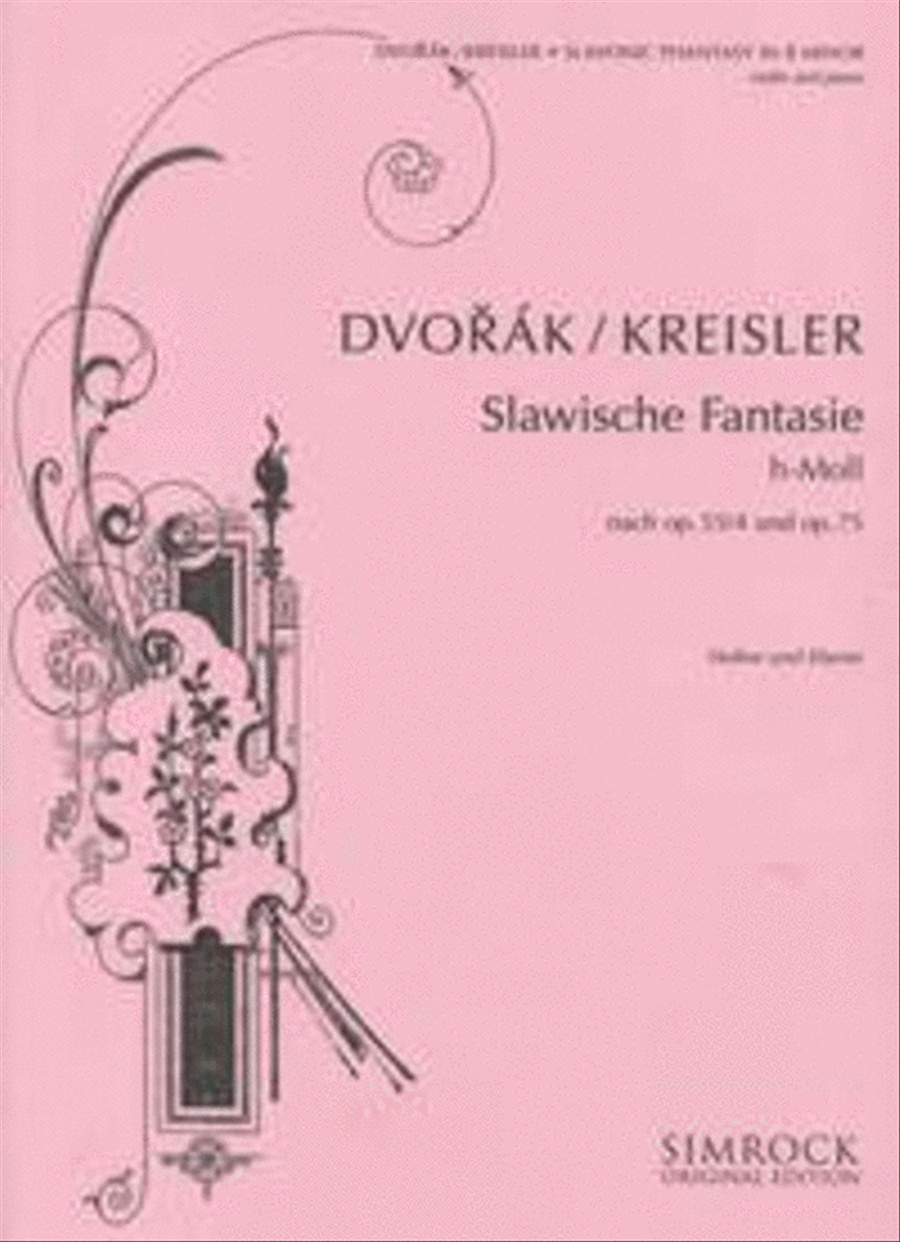 Slavonic Phantasy In B Minor Violin Solo scores gallery preview page 1