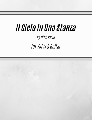 Book cover for Il Cielo In Una Stanza