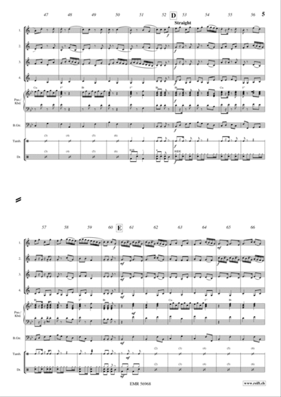 Western Medley Cornet scores gallery preview page 5