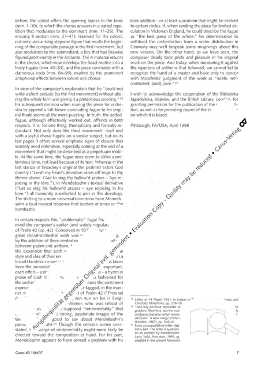 Hymn; Three sacred songs; fugue (Hymne; Drei geistliche Lieder und Fuge) Orchestra scores gallery preview page 8