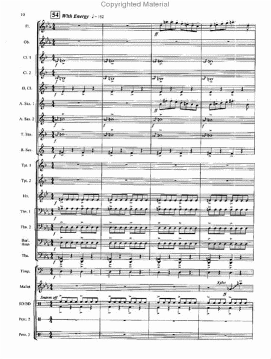 A Crazy, Mixed-Up Christmas Concert Concert Band scores gallery preview page 11