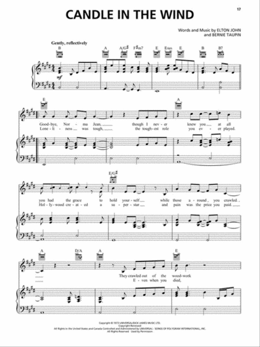 Beautiful Ballads Piano, Vocal, Guitar scores gallery preview page 4