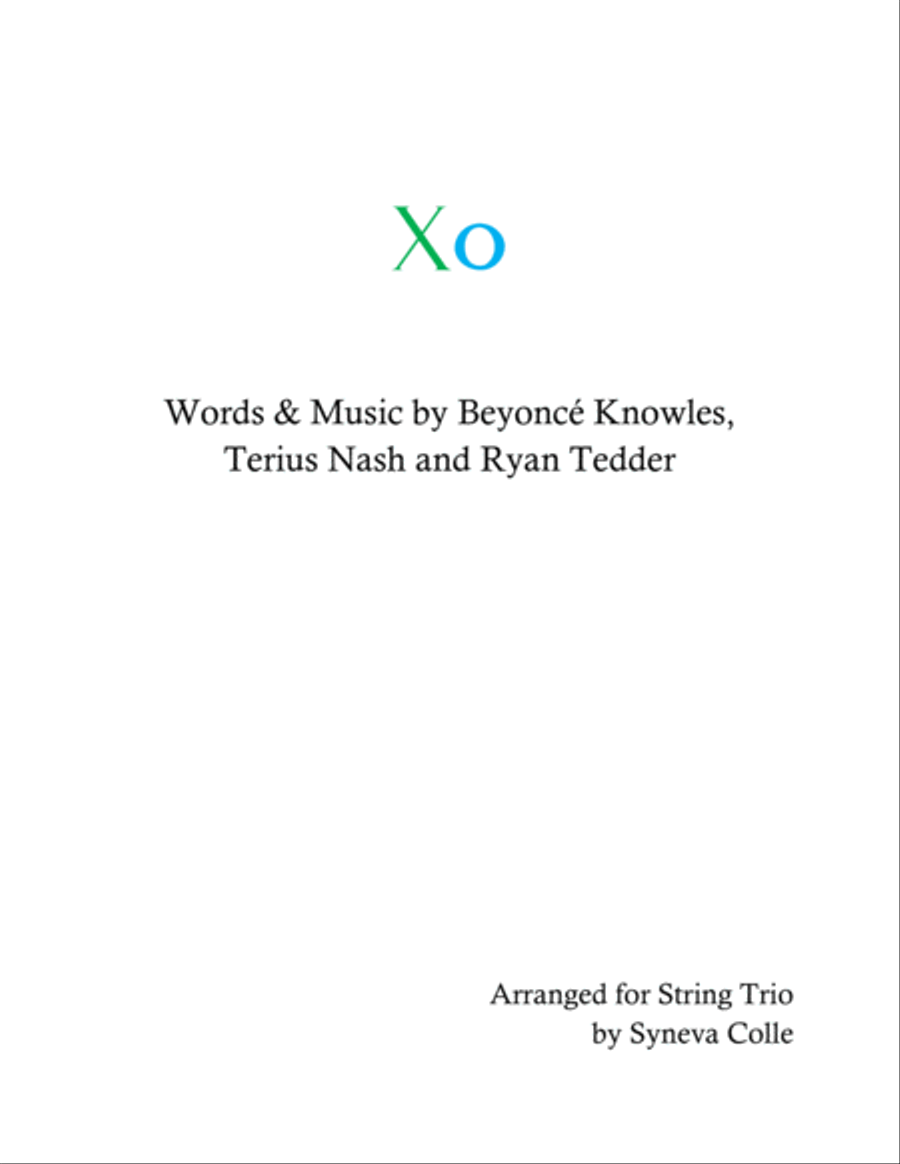 XO String Trio scores gallery preview page 1