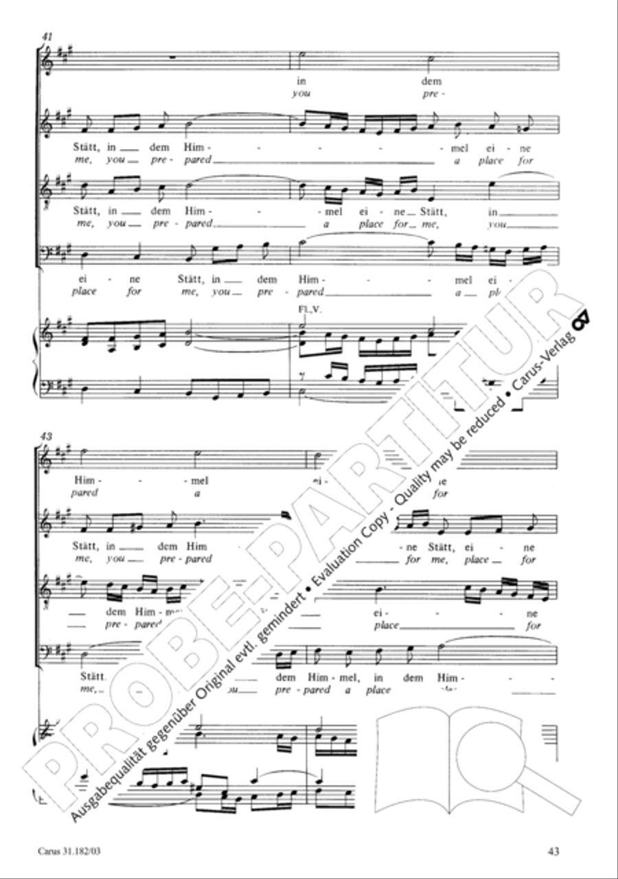 Himmelskonig, sei willkommen (King of heaven, be most welcome) ATB scores gallery preview page 43