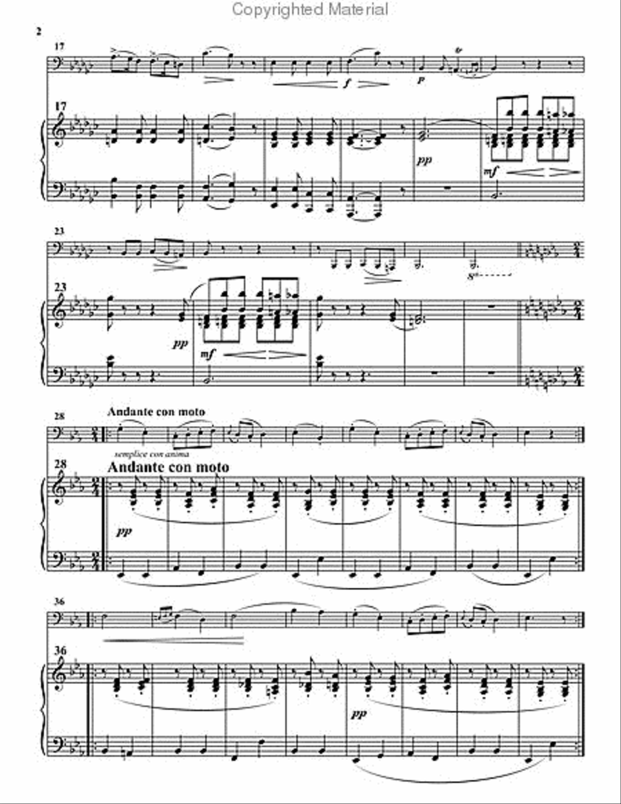 Concertino, Op. 45 Piano Accompaniment scores gallery preview page 3