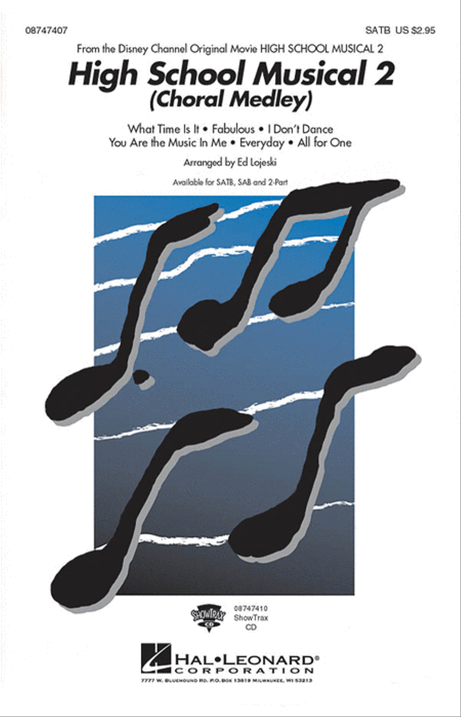 High School Musical 2 High School Musical 2 Choir scores gallery preview page 1