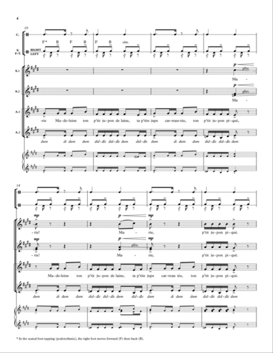 Marie Madeleine (SSAA) SSAA scores gallery preview page 4