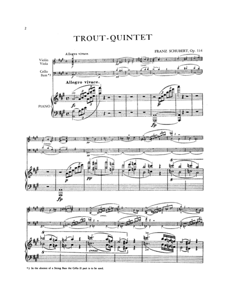 Trout Quintet, Op. 114