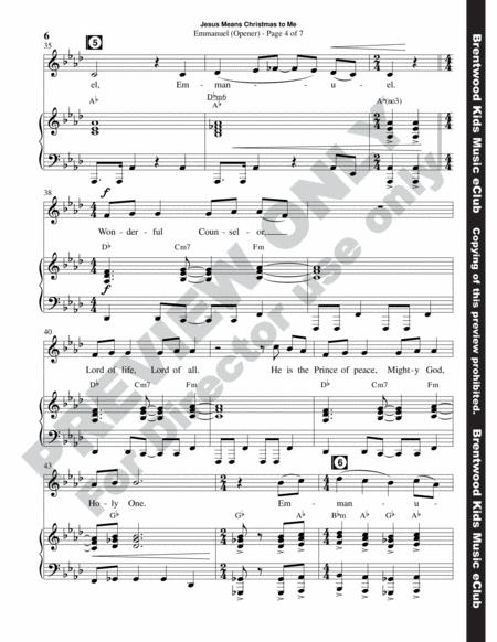 Jesus Means Christmas to Me (Choral Book) image number null