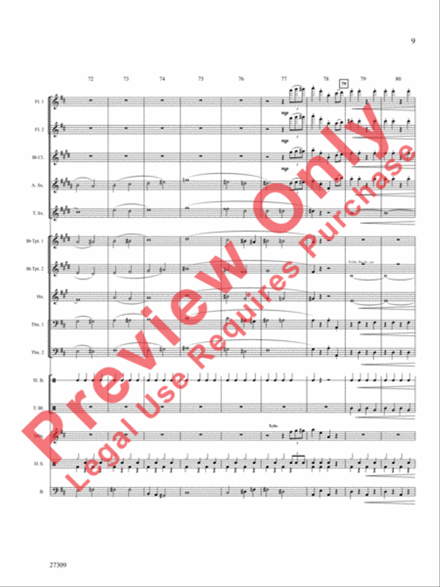 Sleigh Ride Choir scores gallery preview page 10