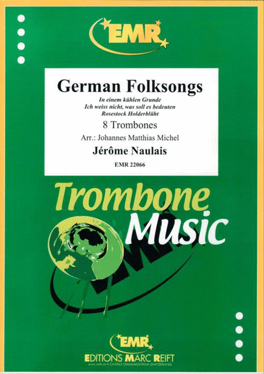 Germand Folksongs Trombone scores gallery preview page 1