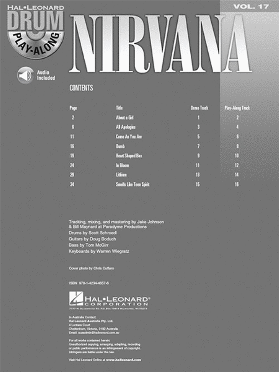 Nirvana Drums scores gallery preview page 2
