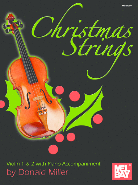 Christmas Strings: Violin 1 & 2 With Piano Accompaniment