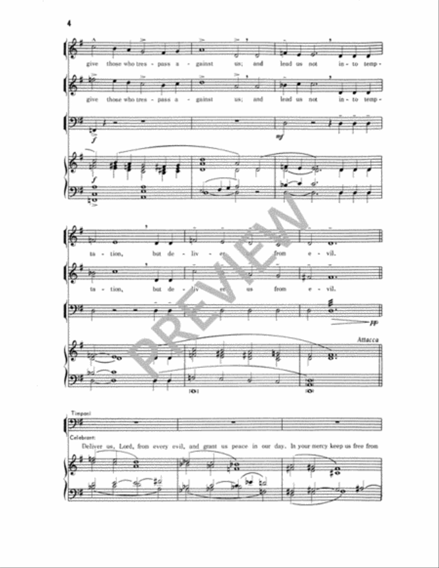 Communion Rite 4-Part scores gallery preview page 5