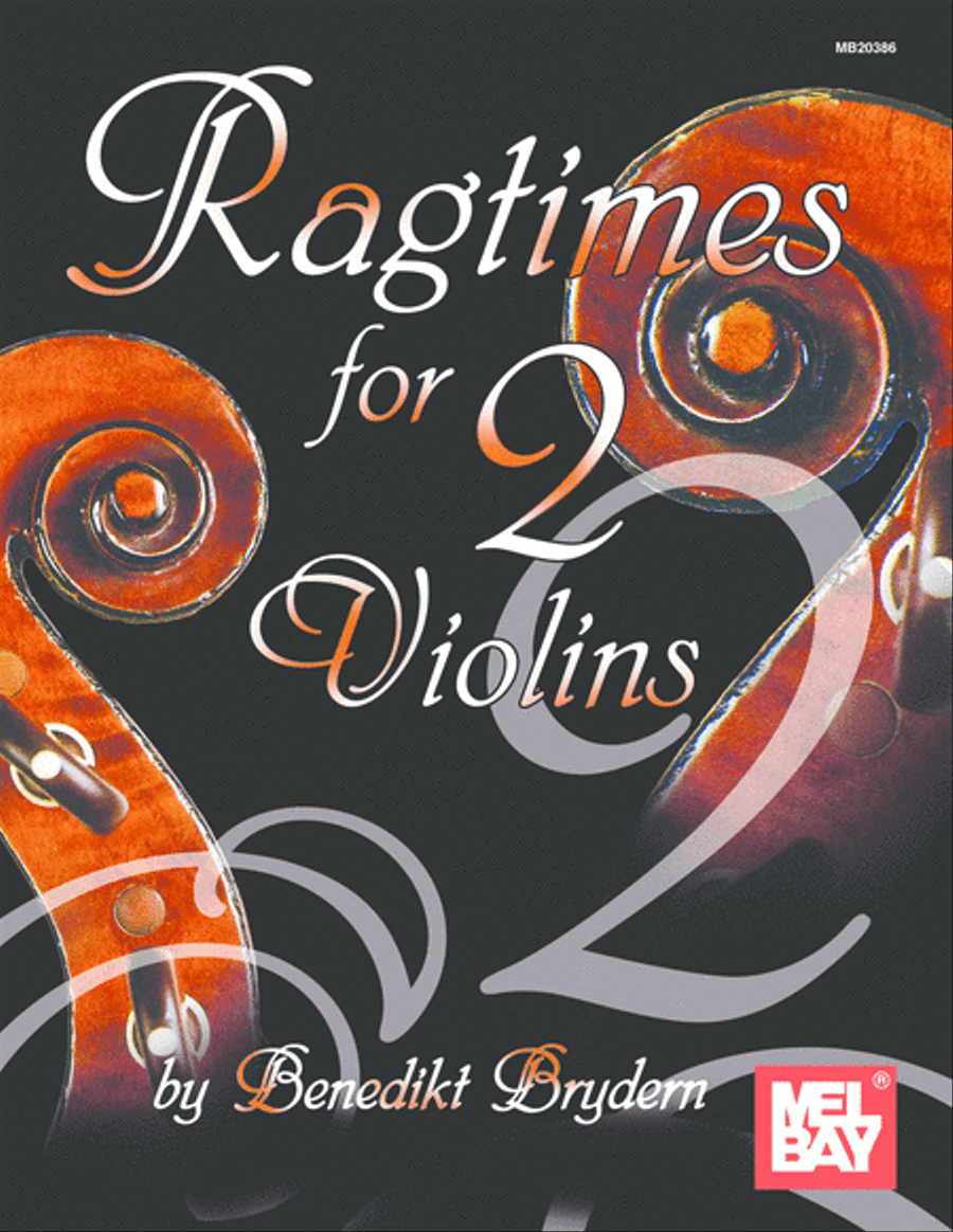Ragtimes for Two Violins Violin Solo scores gallery preview page 1