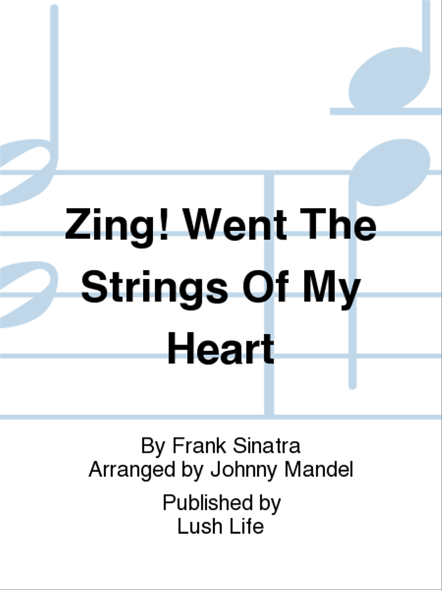 Zing! Went The Strings Of My Heart Big Band scores gallery preview page 1