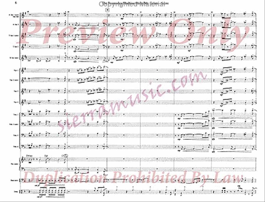 The Doomsday Machine Meets Mr. Gelato Jazz Ensemble scores gallery preview page 7