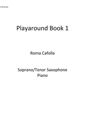Book cover for Playaround Book 1 for Bb Saxophone