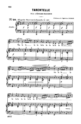 Book cover for Bizet: Twenty Melodies-- Mezzo-Soprano or Baritone (French)