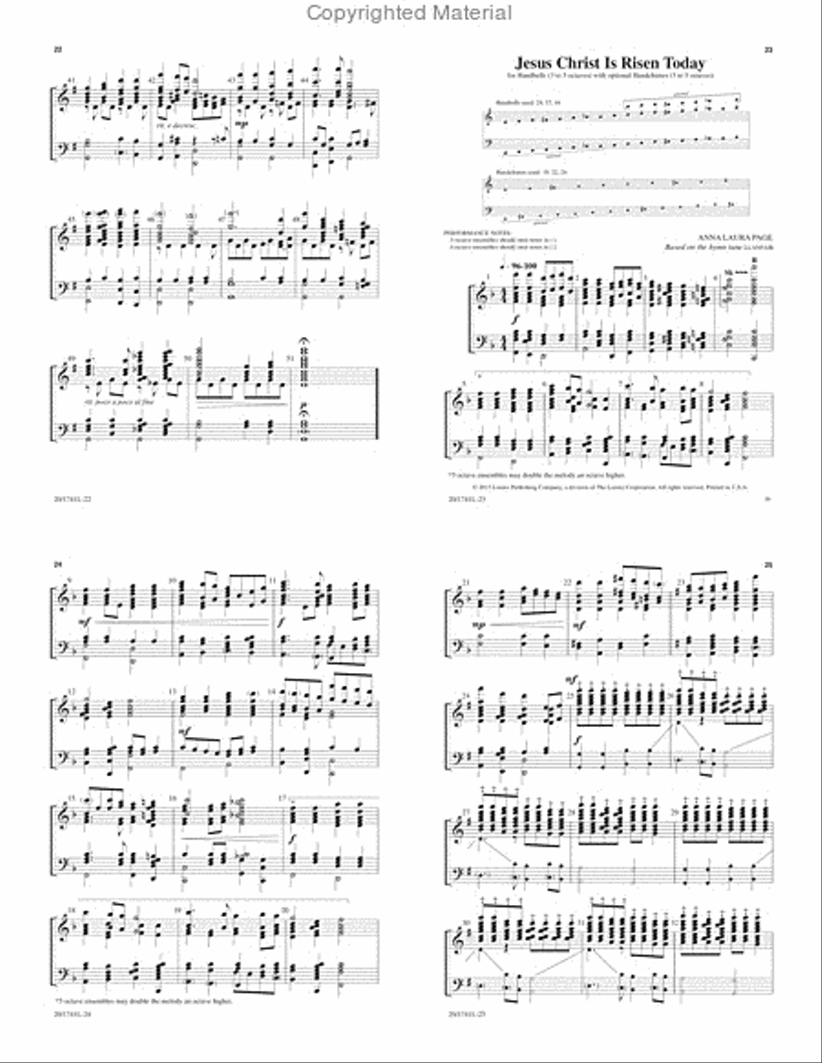 From the Cross to Resurrection 5-Octaves scores gallery preview page 4