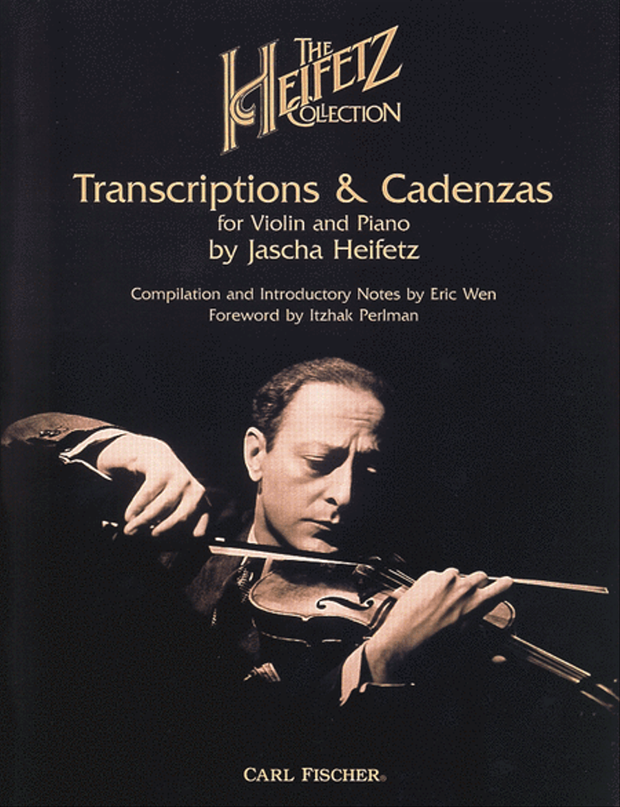 Heifetz Collection Violin Solo scores gallery preview page 1