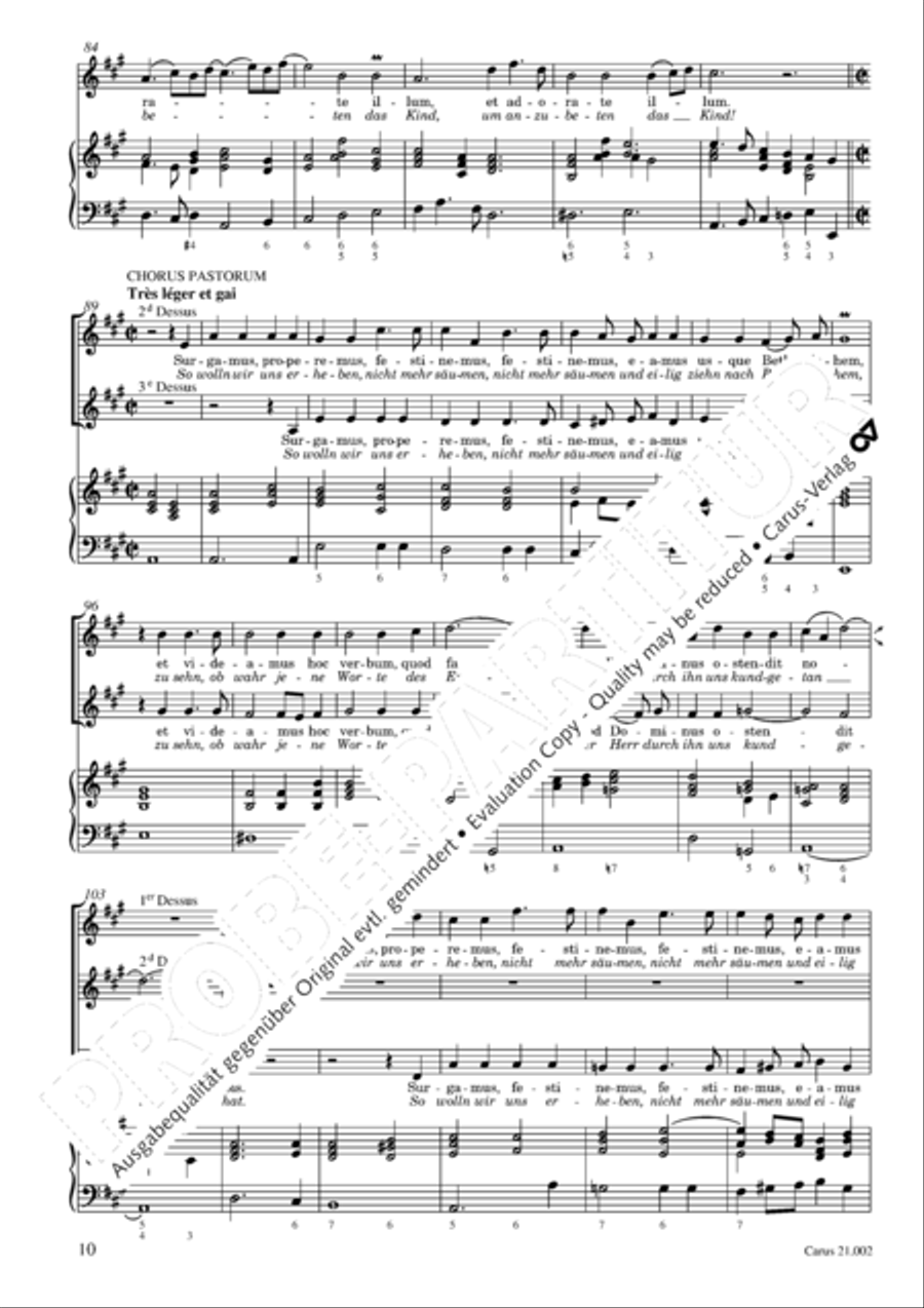 In nativitate Domini nostri Jesu Christi canticum SSA scores gallery preview page 7