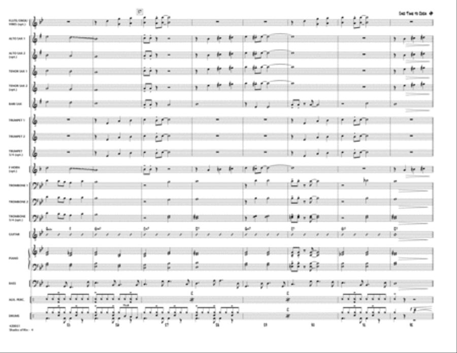 Shades of Rio Jazz Ensemble scores gallery preview page 4