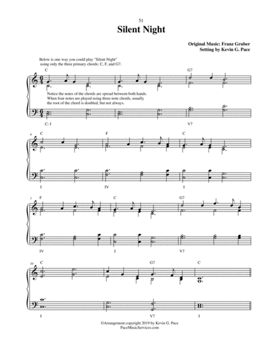 Silent Night - how to develop an advanced piano solo arrangement image number null