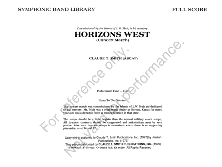 Horizons West image number null