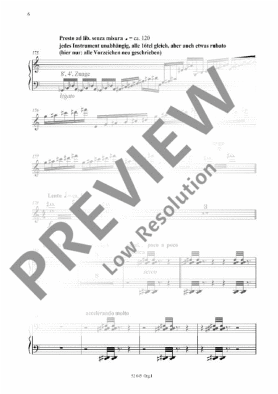 La Révolte des Orgues La Révolte des Orgues Organ scores gallery preview page 7