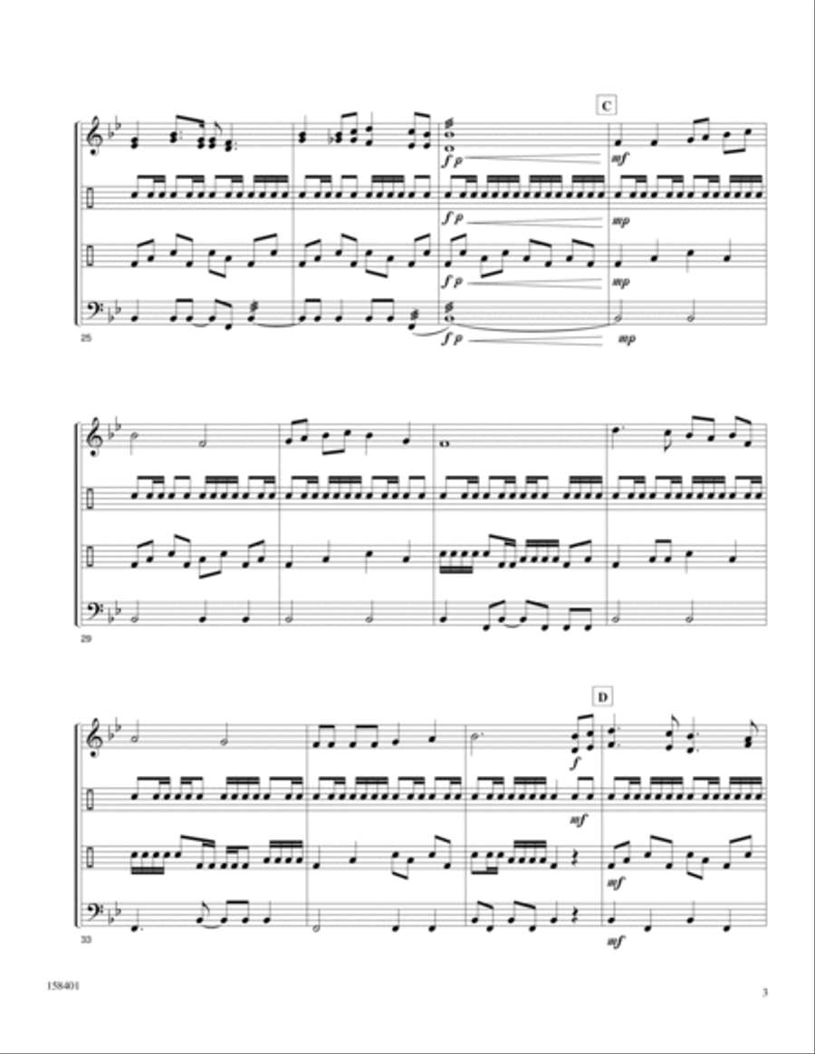 A Glorious Church Percussion scores gallery preview page 4