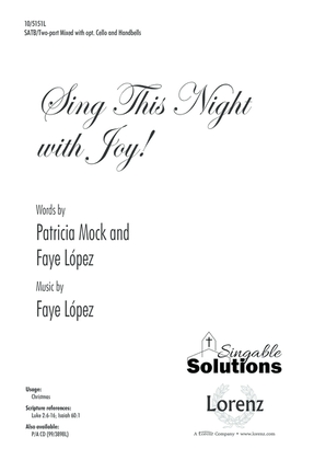 Book cover for Sing This Night with Joy!