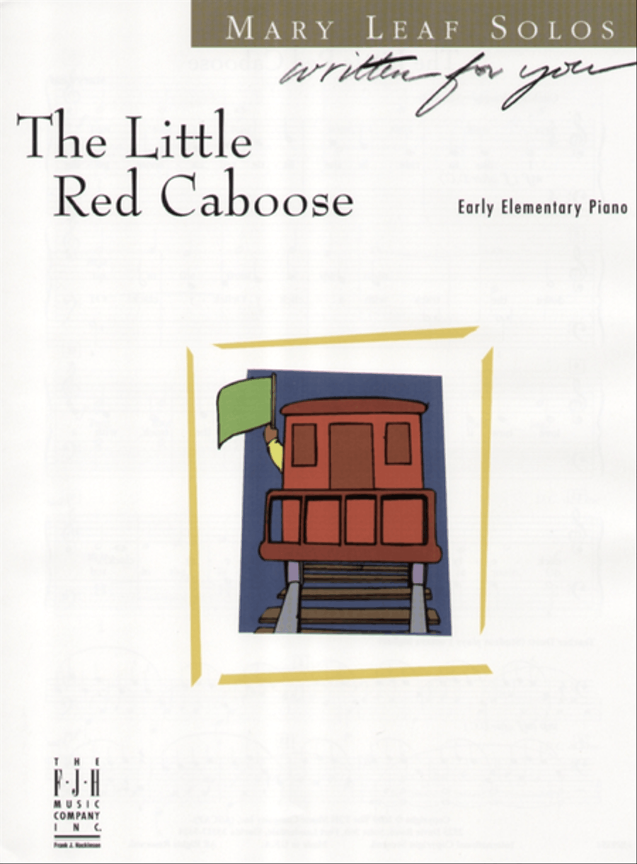 Book cover for The Little Red Caboose