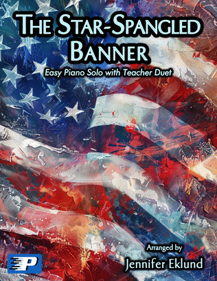 Book cover for The Star-Spangled Banner (Easy Solo with Duet)