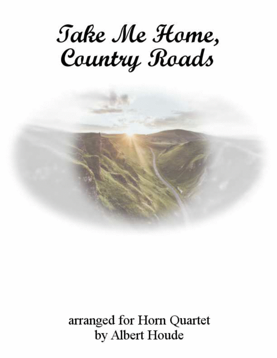 Take Me Home, Country Roads Brass Ensemble scores gallery preview page 1