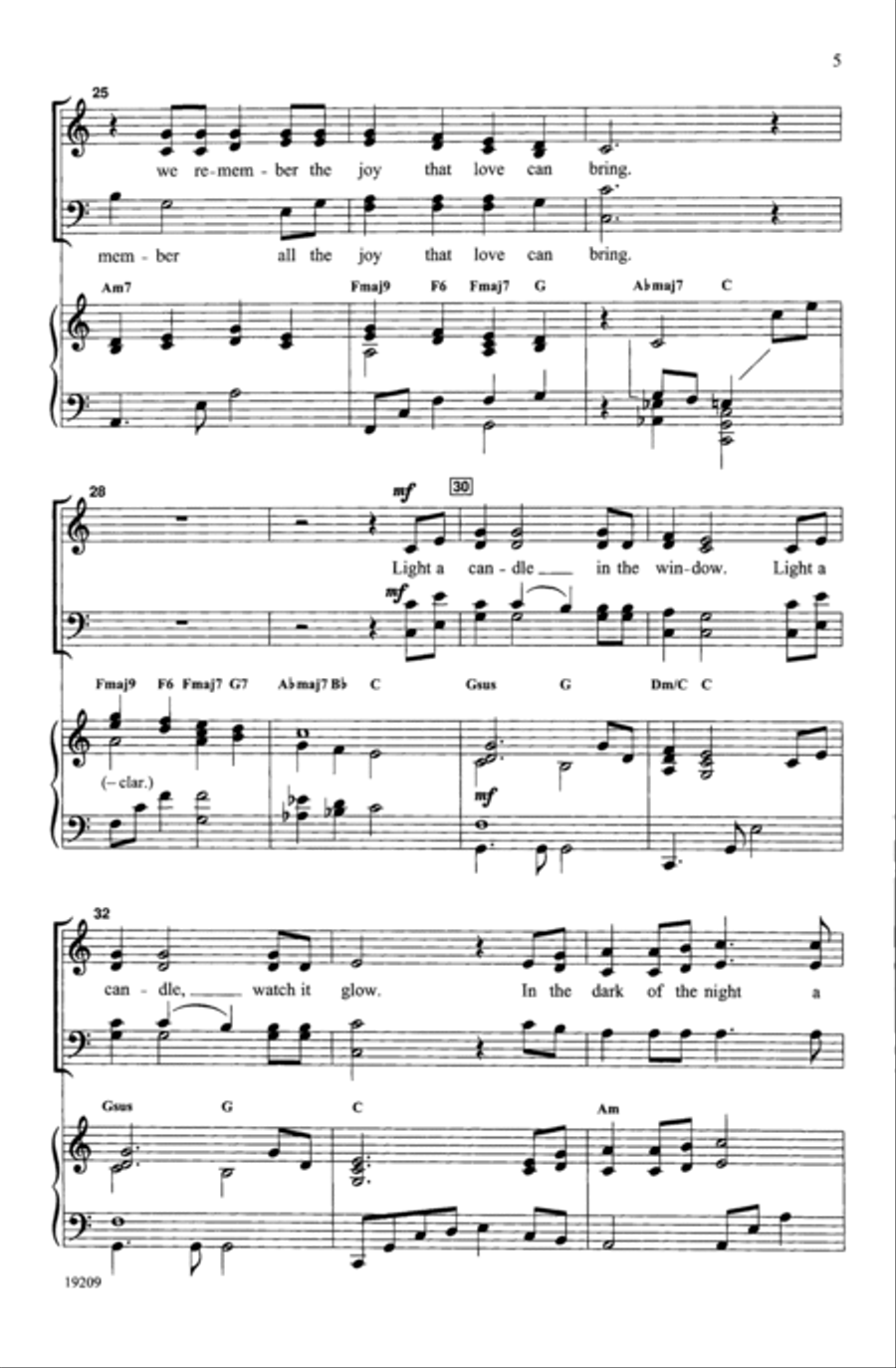 In December Choir scores gallery preview page 4
