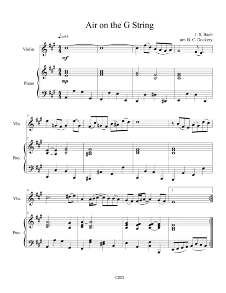 10 Wedding Solos for Violin with Piano Accompaniment Violin Solo scores gallery preview page 3