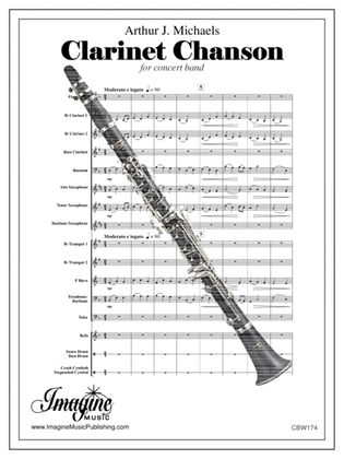 Book cover for Clarinet Chanson