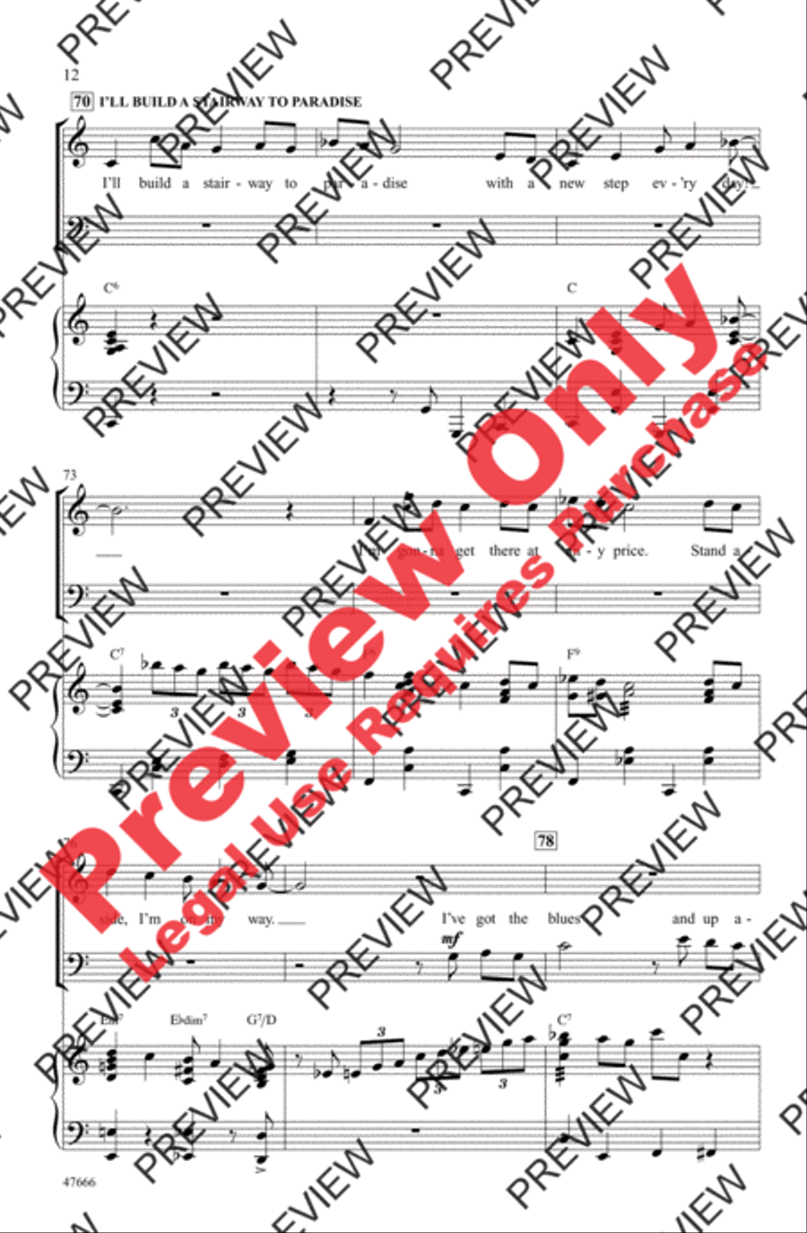 I Got Gershwin! 3-Part scores gallery preview page 12
